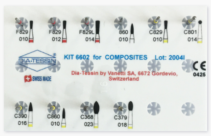 Diamond Burs Kit for Composite