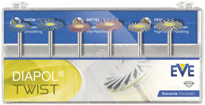 DIAPOL TWIST, Porcelain Polishers