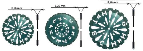 Plaster discs