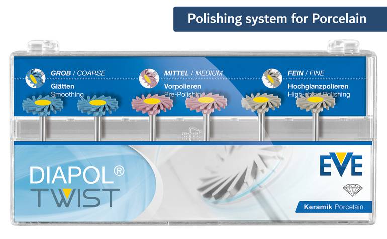 DIAPOL TWIST, Porcelain Polishing Kit