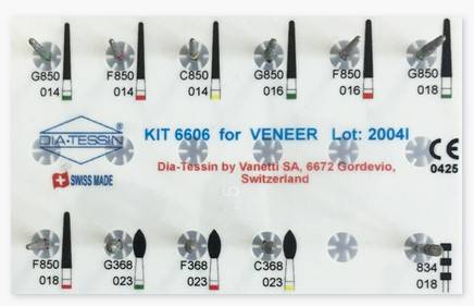 Diamond Burs Kit for Veneer
