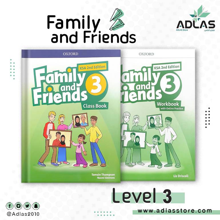 Family and Friends Class Book &amp; Workbook Level 3