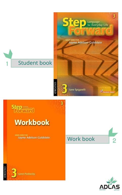 Step Forward 2nd Edithion level 3 Student Book and workbook