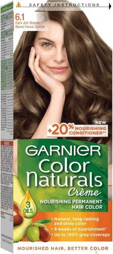 Garnier Dark Ash Blonde –غارنييه أشقر رمادي غامق 6.1