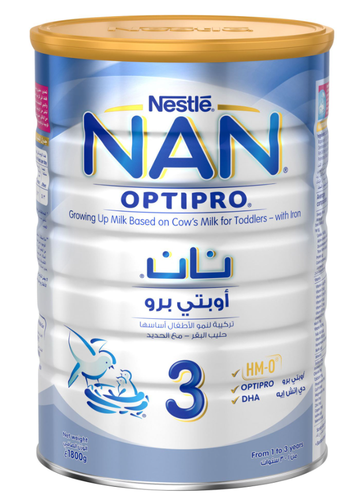 نان اوبتي برو حليب المرحلة 3 1800 جم