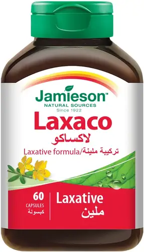 جاميسون لاكساكو مستخلص السنا و الكاسكارا 60 كبسولة