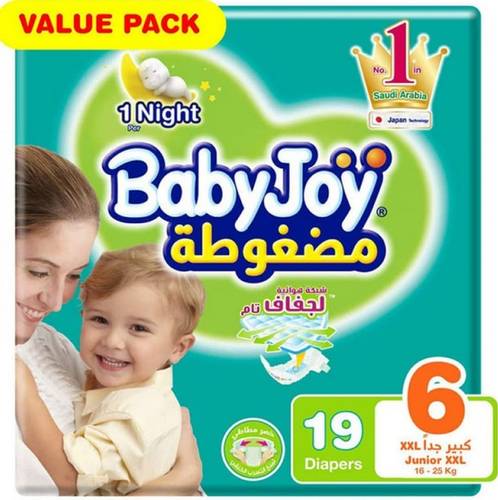 بيبي جوي رقم 6 (19) حفاضة