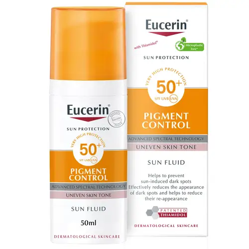 يوسرين واقي شمس سائل مفتح مع معامل حماية SPF 50+ 50 مل