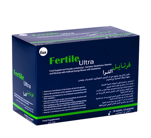 فرتايل الترا لتعزيز الصحة الإنجابية للرجال - 30 كيس
