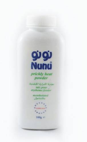 Nunu Baby prickly Heat Powder 100g (6281053210330)