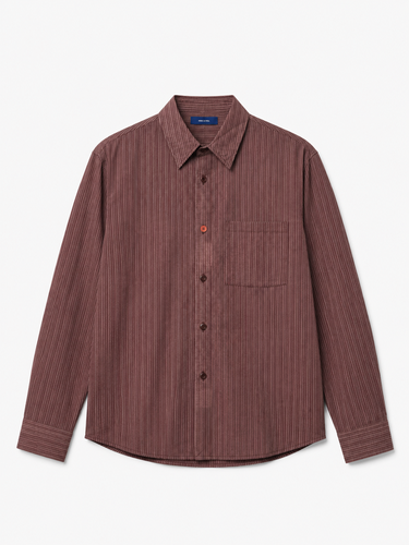 Striped Lyocell Blend Shirt