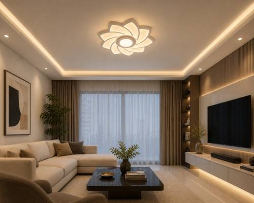 ثريا لطش LED َ 3 الوان