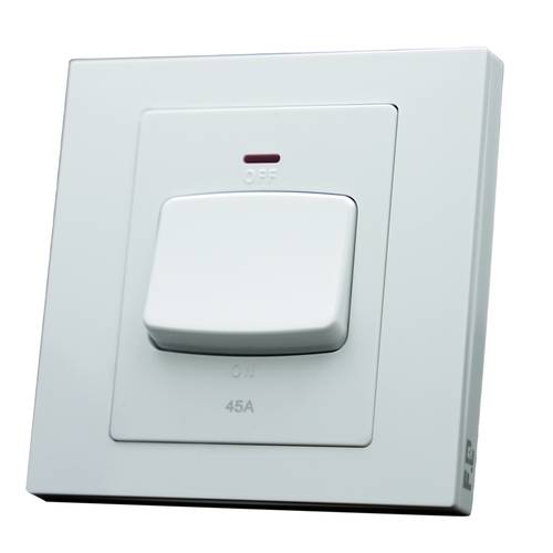 SWITCH A.C 45A ( 7*7 ) F.C piano - white