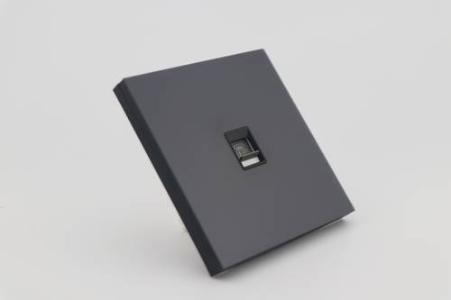 TELEPHONE SOCKET - ( GLASS ) - GRAY