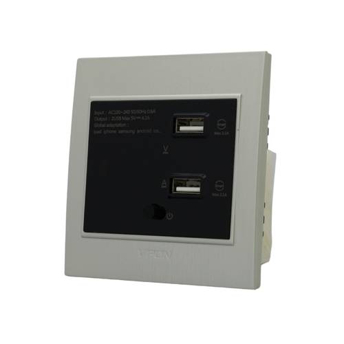 شاشة مع 2 مدخل USB فيبون غلوري ( 7*7 ) - زيتي