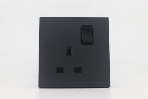 SOCKET 13A - ( GLASS ) - GRAY