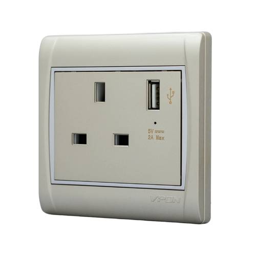 فيش مربع A13 مع USB فيبون فيجن ( 7*7 ) - زيتي