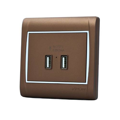 فيش 2 مدخل USB فيبون فيجن ( 7*7 ) - كوفي