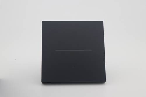 مفتاح اف سي سمارت ( واي فاي / بلوتوث ) مفرد رمادي ( GLASS )