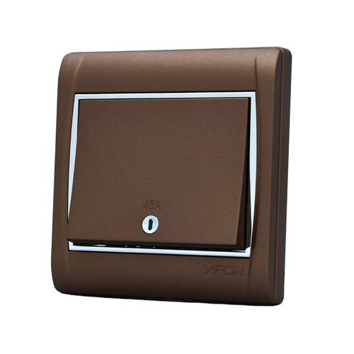 SWITCH A.C 45A ( 7*7 ) VPON VISION - BROWN