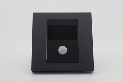 حساس اناره اف سي سمارت ( واي فاي / بلوتوث ) جداري اسود ( GLASS )