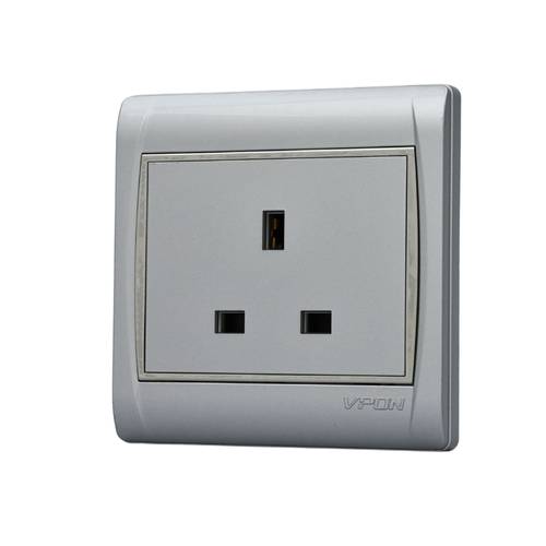 SOCKET 13A ( 7*7 ) VPON VISION - SILVER