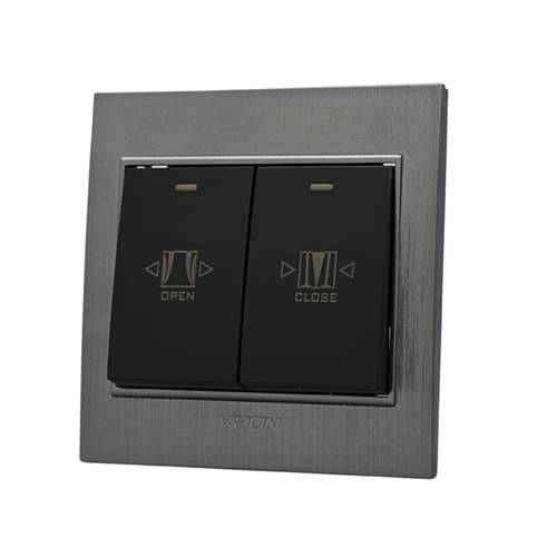 Do Not Disturb 2GANG Switch ( 7*7 ) VPON GLORY - SILVER