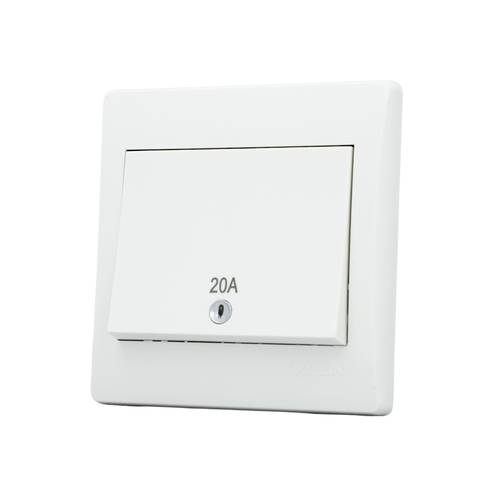 SWITCH HEATER 20A ( 7*7 ) VPON STAR - WHITE