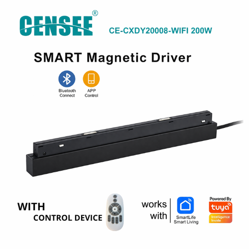 محول مجرى مغناطيس غاطس 200W + جهاز تحكم عن بعد ( سمارت ) سينسي  