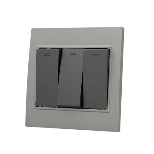 switch 3gang 2way ( 7*7 ) VPON GLORY - OILY