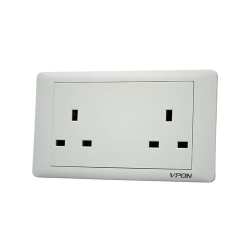 SOCKET 13A ( 7*14 ) VPON MASTER - WHITE