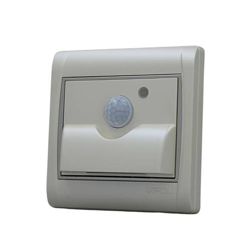 حساس حركة مع 0.5W انارة ليد جداري  ( 7*7 ) - لؤلؤي