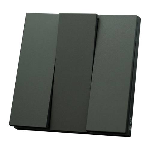 switch 3gang 2way ( 7*7 ) F.C piano - GRAY