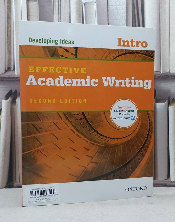 effective academic writimg intro the short essay / savage / mayer