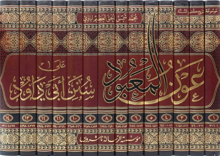 عون المعبود على سنن ابي داود 1/14 / شرف الحق محمدآبادي / تحقيق:مجموعة من المحققين
