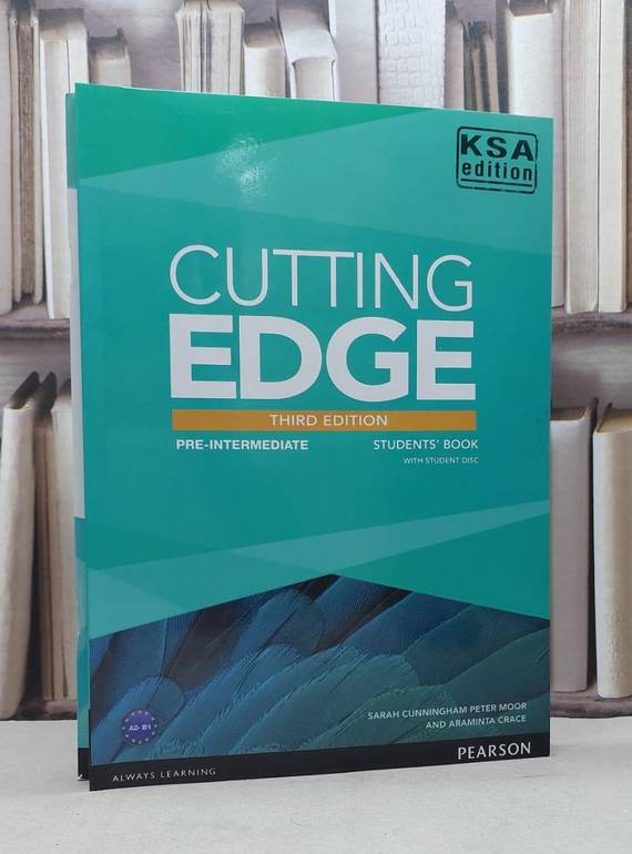 cutting edge 2/1 third edition pre - intermediate students book and work book / sarah cunningham and anthonycosgroe