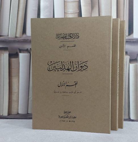 ديوان الهذليين 3/1/ تأليف الشعراء الهذليون