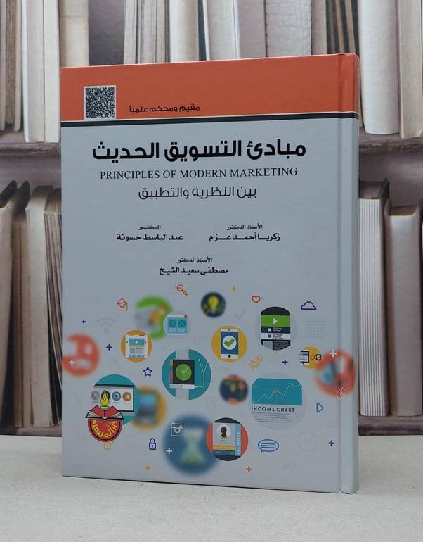 مبادىء التسويق الحديث بين النظرية والتطبيق / زكريا احمد عزام /  عبد الباسط حسونة / مصطفى سعيد الشيخ