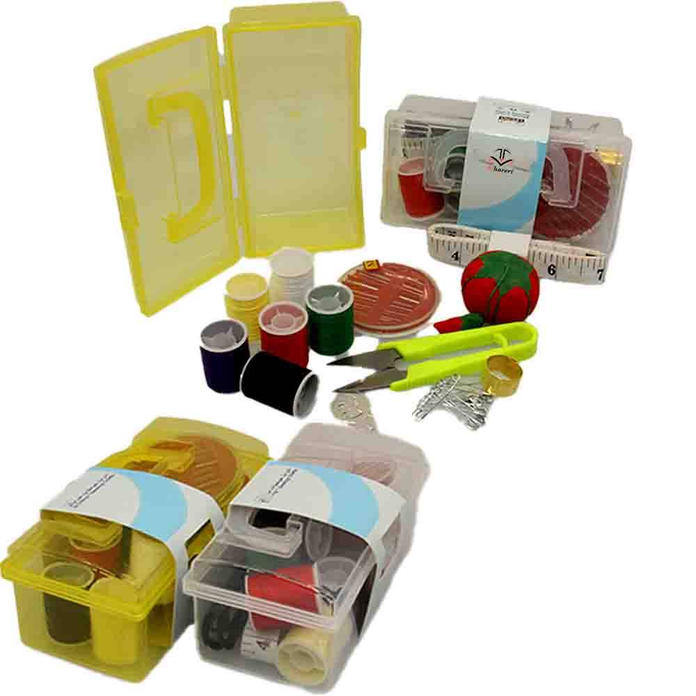 Small Transparent Plastic Sewing Box