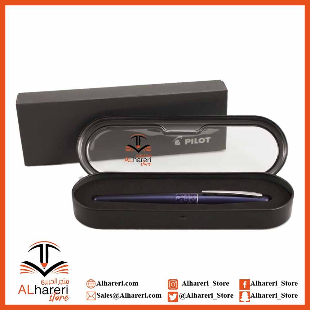 قلم بايلوت فخم ريشة حبر سائل اسطوانة برقوقي FP-MR2-M-LPD