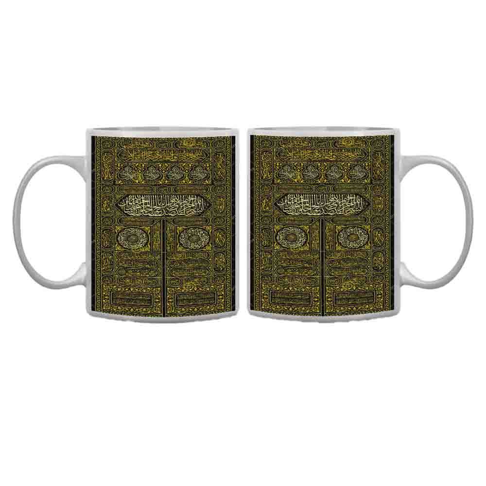 كوب سيراميك | ستارة باب الكعبة تصميم فاخر