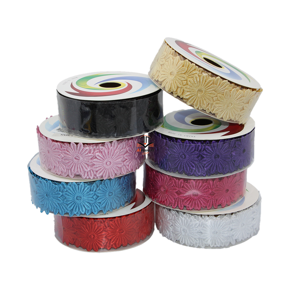 Gift Ribbons Roll 1 Inch 4 Yard Design 02