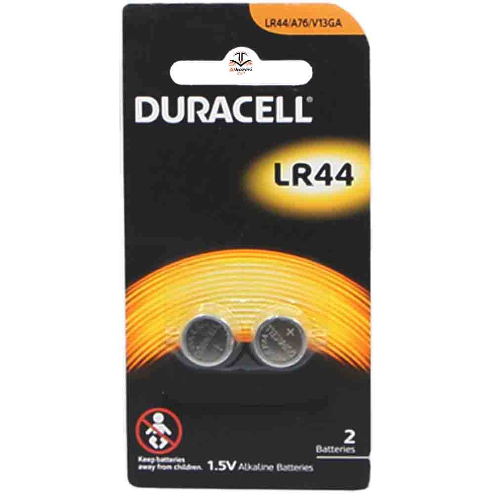 Duracell LR44 A76 Button Cell Batteries 1.5V Pack of 2