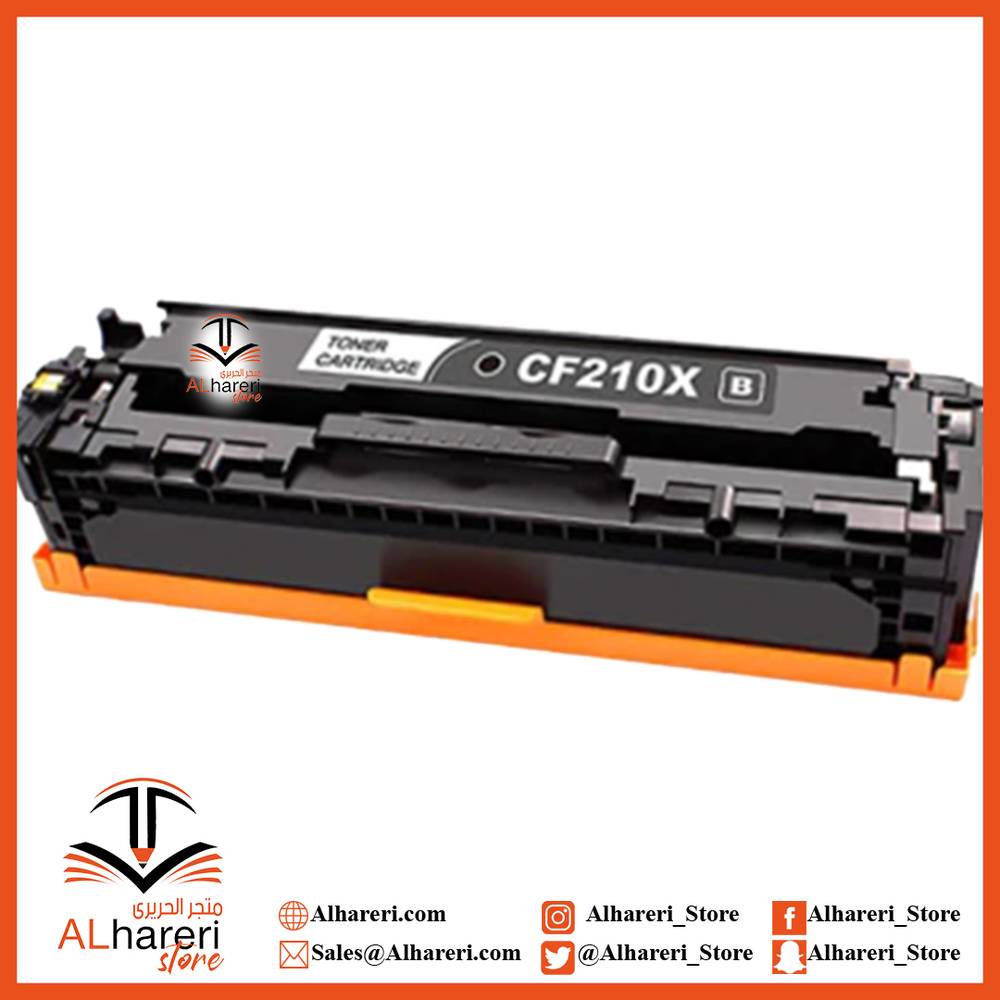 مسحوق حبر تونر طابعة كانون CF210X أسود