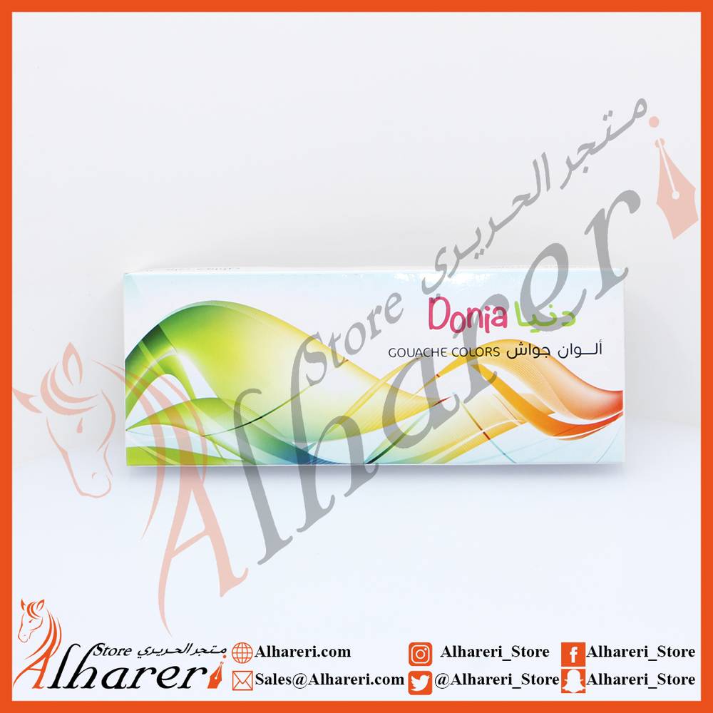 Set of 12 gouache colors 6 ml