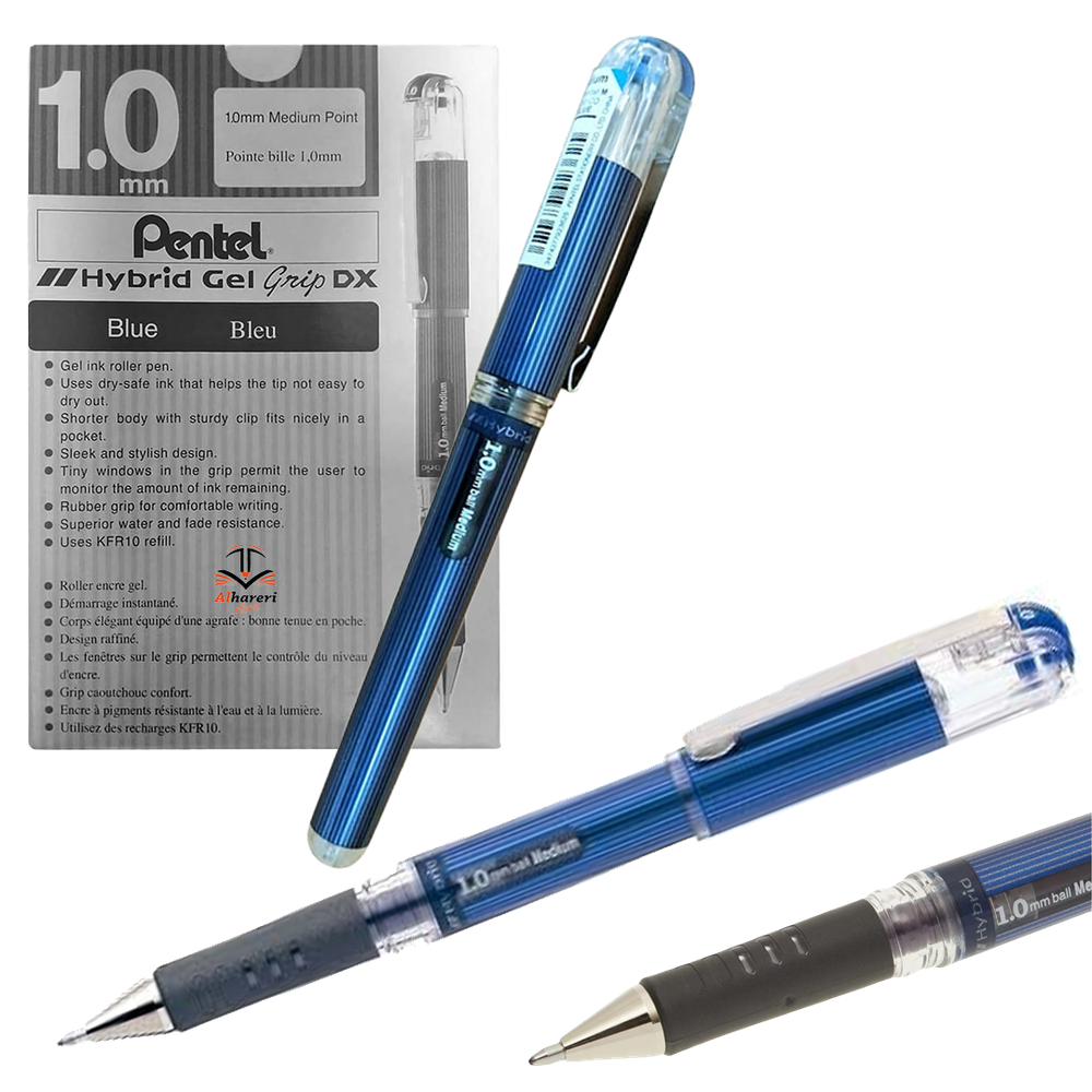 Set of 12 Pentel Signature Pen Pigment Gel Ink 1.0mm Black K230-AO