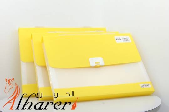 A4 Expanding File Bag DC4081-LY - LEENO
