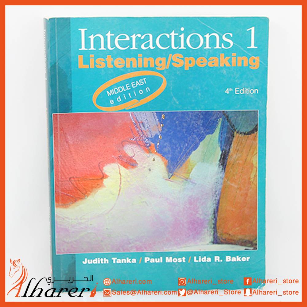Interactions Listening/Speaking 1