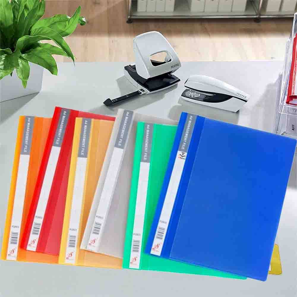 A4 Plastic Clear-View Report File