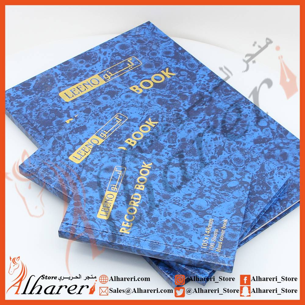 Record book blue cartoon cover 100 sheets